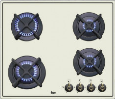 Plita Teka ER 60 4G AI AL CI Gaz 4 arzatoare Ivoire foto
