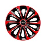 Set 4 capace roti Extra Strong Red R15 pentru gama auto Mini Cooper, Autohelix MSA