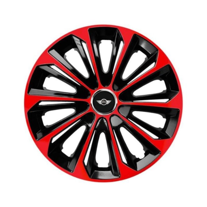 Set 4 capace roti Extra Strong Red R16 Compatibil Cu Mini Cooper