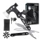 Unealta de supravietuire 17-in-1, model &quot;black axe multi-tool&quot; pentru camping, calatorii, offroad, atv, ssv, model avx-wt-mt-pro-7