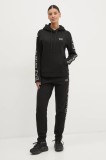 EA7 Emporio Armani trening femei, culoarea negru, AF10443.7W000116