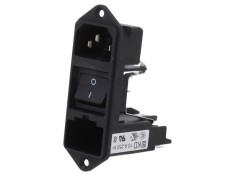Conector Alimentare AC 10A 250V IEC 60320