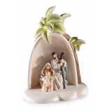Figurina Nasterea Domnului polirasina multicolora 10x5x12 cm