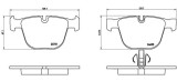 BREMBO P 06 053 PRIME LINE set placute frana,frana disc