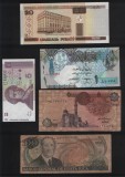 Set 5 bancnote de prin lume adunate (cele din imagini) #248, Europa