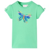 Tricou pentru copii, verde deschis, 128