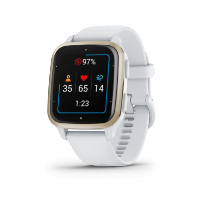 Garmin Venu SQ2 Cream Gold Bezel foto