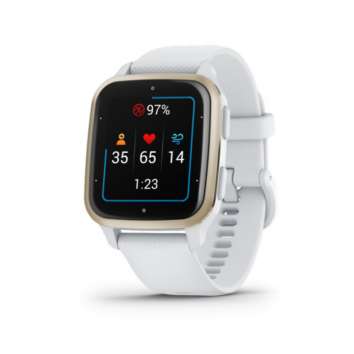 Garmin Venu SQ2 Cream Gold Bezel