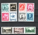 Romania 1938 Centenarul nasterii Regelui Carol I - 3 blocuri