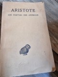 Aristote - Les Parties des Animaux