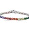 Bratara Tennis Silver Multicolor ARG248