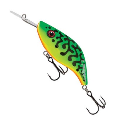 Vobler SALMO Sparky Shad - Floating, 4cm, 3.5g, Green Tiger, 1buc/pac foto