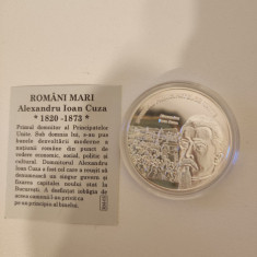 Medalie Romani Mari - Alexandru Ioan Cuza PROOF