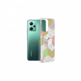 Cumpara ieftin Husa Compatibila cu Xiaomi Redmi Note 12 5G / Poco X5 Techsuit Marble Purple Hex, Mov, Carcasa