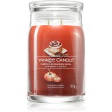 Yankee Candle Pumpkin Cinnamon Swirl lum&acirc;nare parfumată 567 g