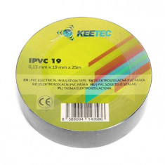 Banda izolatoare PVC Keetec universala 19mm, 25m, 1 buc. foto