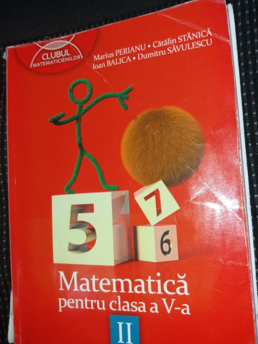 MATEMATICA PENTRU CLASA A V-A PERIANU