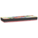 Rafturi de perete cu raft 2 pcs Multicolour 60 x 20 x 6 cm