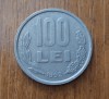 Moneda 100 Lei 1992 Rom&acirc;nia, 9 Rotund - Numismatică Rom&acirc;nească