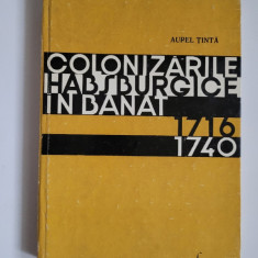 Aurel Tinta, Colonizarile Habsburgice in Banat 1716-1740, Timisoara, 1972