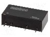 Convertor de tensiune, DC-DC, intrare 4,5...5,5V DC, iesire 12V DC, putere 1W, AIMTEC - AM1D-0512SZ