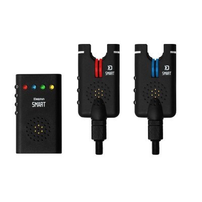 Set de semnalizatoare/avertizori wireless Delphin SMART, receptor + doi avertizori, valigeta de transport foto