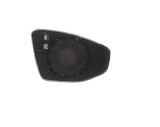 Geam oglinda exterioara AUDI A3 (8Y), 04.2020-, partea stanga, cu incalzire,
