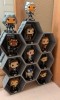 Raft hexagonal modular - Funko Pop! Negru -&gt; 1buc, Oem