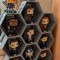 Raft hexagonal modular - Funko Pop! Negru -&gt; 1buc