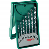 Set 7 burghie X-Line pentru zidarie, D3-8mm Bosch