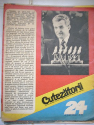 Revista Cutezatorii nr.24-1976 foto