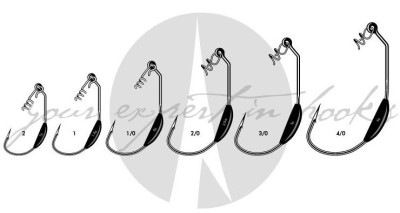 Carlige VMC 7315SL Weighted Finesse Swimbait Nr.1/0 2g 4buc/plic foto