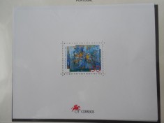 Portugalia-Craciun-colita,nestampilata MNH foto