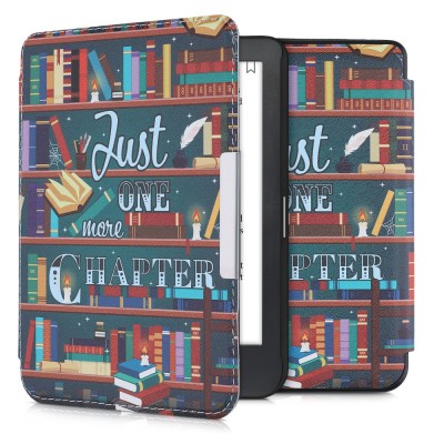 Husa pentru Kobo Clara HD, Piele ecologica, Multicolor, kwmobile, 45220.43 foto