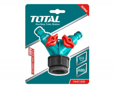 TOTAL - RAMIFICATIE CU ROBINETI 2 CAI 1&amp;quot;-3/4&amp;quot; PowerTool TopQuality foto