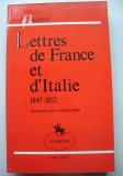 Lettres de France et D&#039;Italie (1847-1852) / Alexandre Herzen