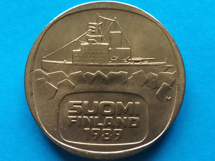 FINLANDA-5 MARKKAA 1989