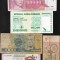 Set 5 bancnote de prin lume adunate (cele din imagini) #375