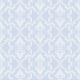 Servetele de masa festive Spanlin - Bjorn (baby blue cu model alb) / 40 x 40 cm / 30 buc