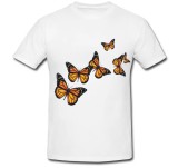 Cumpara ieftin Tricou &quot; Fluturi maro &quot;
