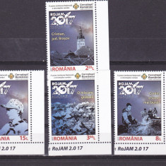 CERCETASII ROMANIEI,JAMBOREEA NATIONALA,SERIE COMPLETA,2017,Lp.2155,MNH.ROMANIA.