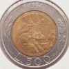 2639 San Marino 500 lire 1994 Donna Felicissima Marinus of Dalmatia km 314, Europa