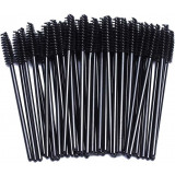 MS 100 pcs Mascara de unică folosință pentru gene aplicator Wand Brush Spoolies