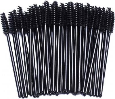 MS 100 pcs Mascara de unică folosință pentru gene aplicator Wand Brush Spoolies foto