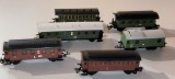 4 vagoane carlsberg 1 vagon tuborg pt trenulet electric scara tt - 12 mm, 1:220, TT - 1:120, Tillig