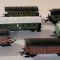 4 vagoane carlsberg 1 vagon tuborg pt trenulet electric scara tt - 12 mm
