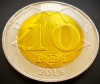 Moneda 10 LEI - Republica MOLDOVA, anul 2018 * cod 1240 = UNC din FASIC BANCAR, Europa
