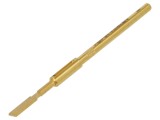 Ac de testare INGUN GKS-710 220 050 A 5007 S, abatere arc 4-5mm, oțel aurit &Oslash; 2mm plat