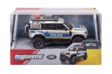 MAJORETTE MASINA METALICA DE POLITIE LAND ROVER DEFENDER SCARA 1 LA 43
