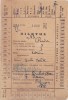 Bilet Proprietar Cal 1938